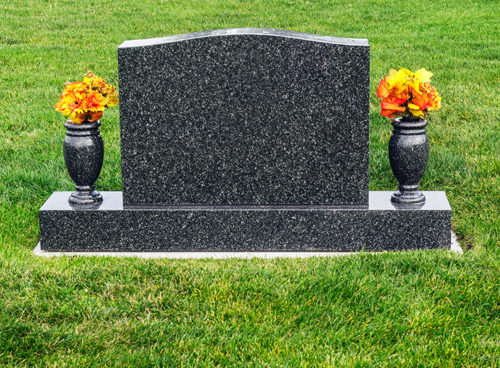 GRANITE MEMORIAL TOMBSTONE